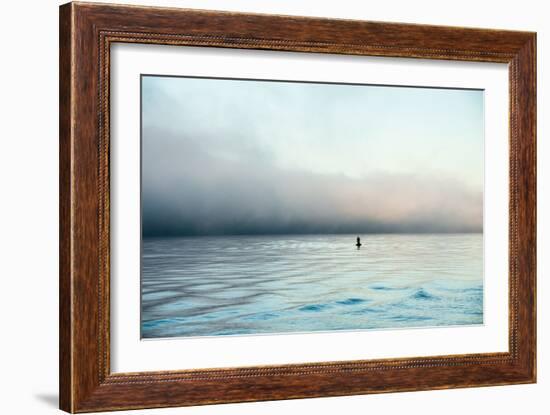 Figure in the Distance in Landscape-Sharon Wish-Framed Photographic Print