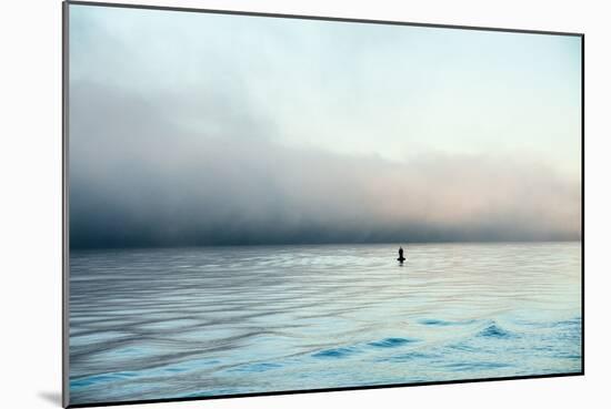 Figure in the Distance in Landscape-Sharon Wish-Mounted Photographic Print