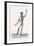 Figure of a Man Ice Skating-null-Framed Giclee Print