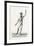 Figure of a Man Ice Skating-null-Framed Giclee Print