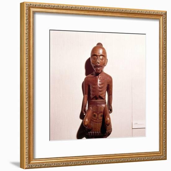 Figure of a Medicine Man, Haida Tribe, Pacific Northwest Coast Indian-Unknown-Framed Giclee Print