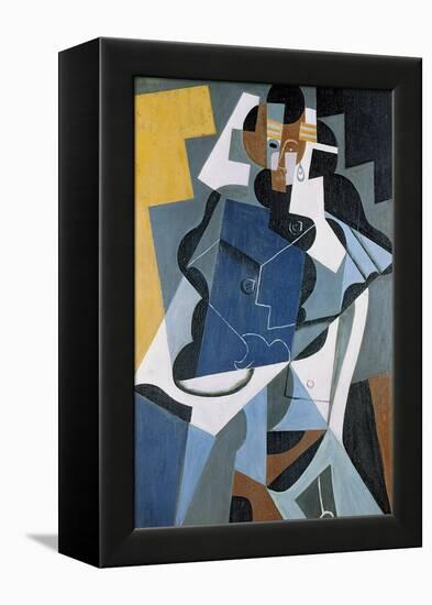 Figure of a Woman, 1917-Juan Gris-Framed Premier Image Canvas