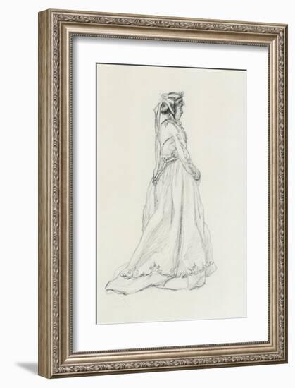 Figure of a Woman-Claude Monet-Framed Premium Giclee Print