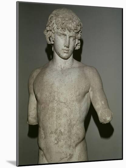 Figure of Antinous, after 130 AD-null-Mounted Giclee Print