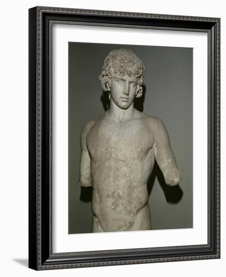 Figure of Antinous, after 130 AD-null-Framed Giclee Print