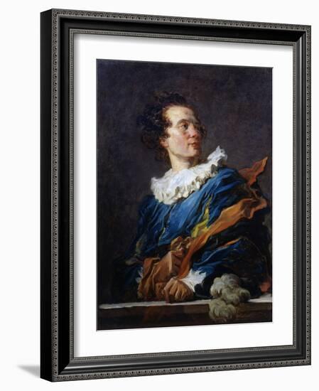 Figure of Fantasy: Portrait of the Abbot of Saint-Non, 1769-Jean-Honore Fragonard-Framed Giclee Print