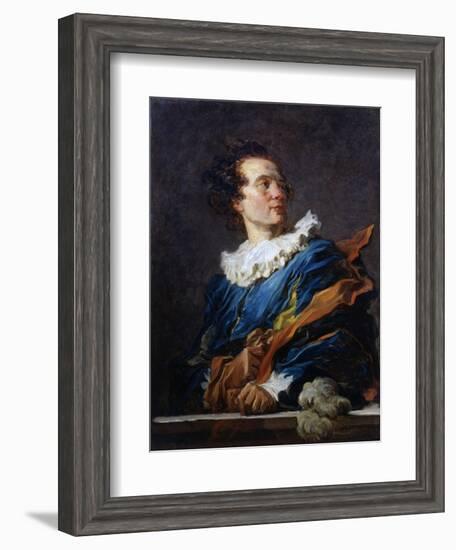 Figure of Fantasy: Portrait of the Abbot of Saint-Non, 1769-Jean-Honore Fragonard-Framed Giclee Print