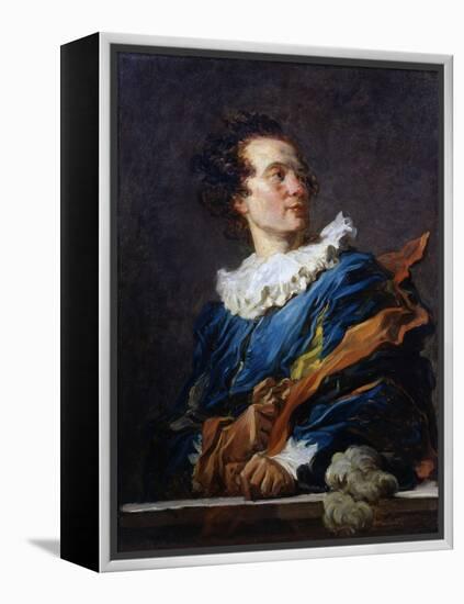 Figure of Fantasy: Portrait of the Abbot of Saint-Non, 1769-Jean-Honore Fragonard-Framed Premier Image Canvas