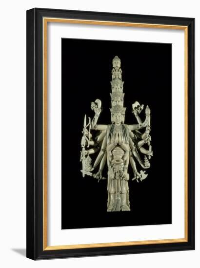 Figure of the Hindu Goddess Kali-null-Framed Giclee Print