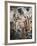Figure of Warrior, Fresco of Tomb of Orcus, Necropolis of Tarquinia-null-Framed Photographic Print