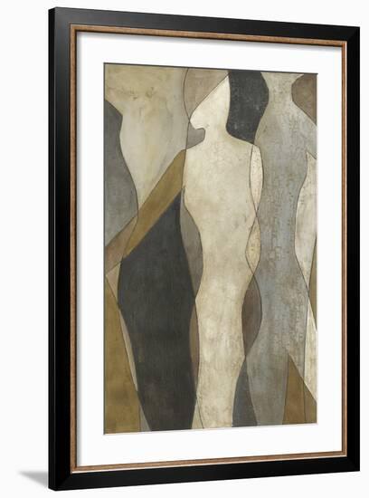 Figure Overlay I-Megan Meagher-Framed Giclee Print