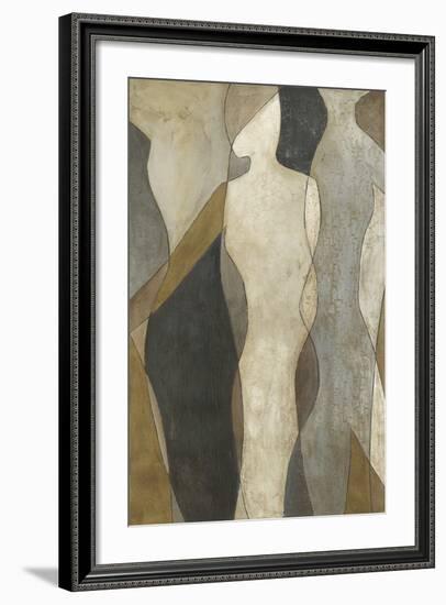 Figure Overlay I-Megan Meagher-Framed Giclee Print