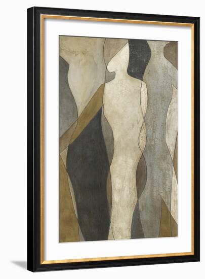 Figure Overlay I-Megan Meagher-Framed Giclee Print