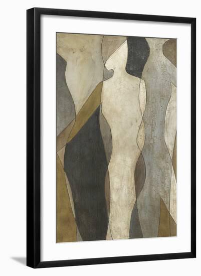Figure Overlay I-Megan Meagher-Framed Giclee Print