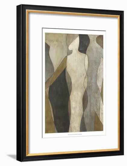 Figure Overlay I-Megan Meagher-Framed Art Print