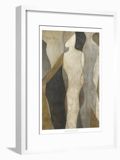 Figure Overlay I-Megan Meagher-Framed Art Print