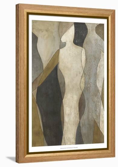 Figure Overlay I-Megan Meagher-Framed Stretched Canvas