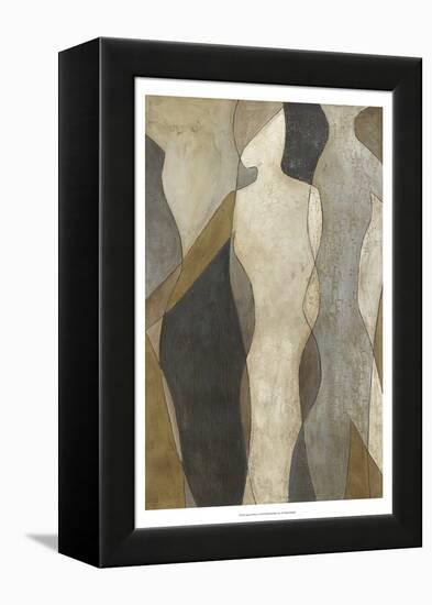 Figure Overlay I-Megan Meagher-Framed Stretched Canvas