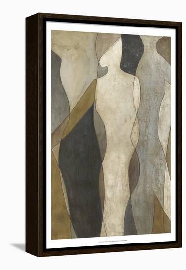 Figure Overlay I-Megan Meagher-Framed Stretched Canvas