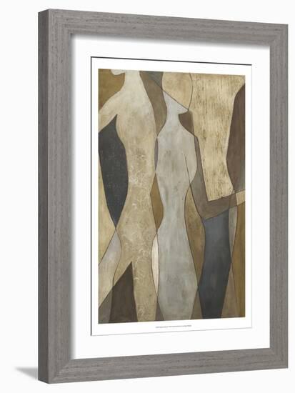 Figure Overlay II-Megan Meagher-Framed Premium Giclee Print