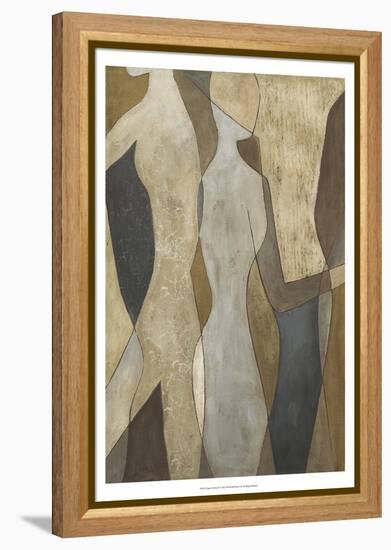 Figure Overlay II-Megan Meagher-Framed Stretched Canvas