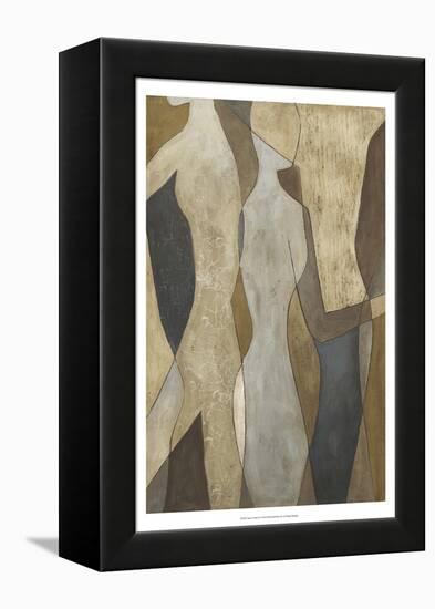 Figure Overlay II-Megan Meagher-Framed Stretched Canvas