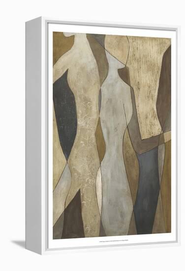 Figure Overlay II-Megan Meagher-Framed Stretched Canvas