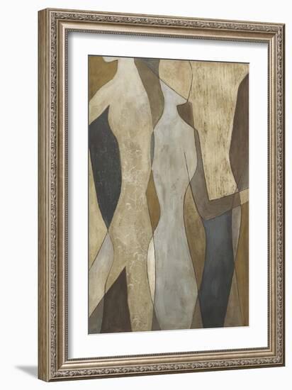 Figure Overlay II-Megan Meagher-Framed Premium Giclee Print