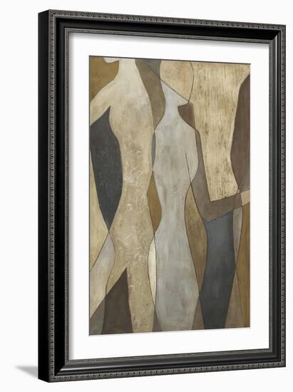 Figure Overlay II-Megan Meagher-Framed Premium Giclee Print