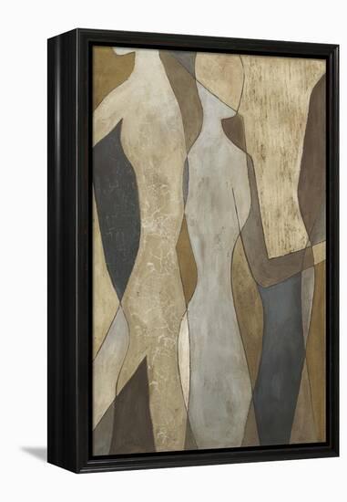 Figure Overlay II-Megan Meagher-Framed Stretched Canvas