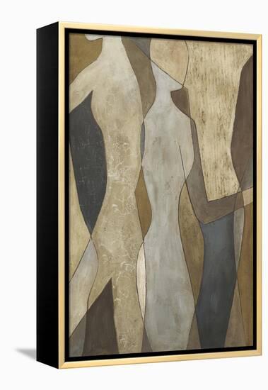 Figure Overlay II-Megan Meagher-Framed Stretched Canvas