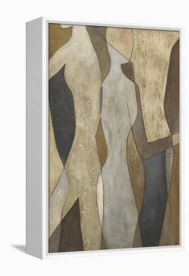 Figure Overlay II-Megan Meagher-Framed Stretched Canvas