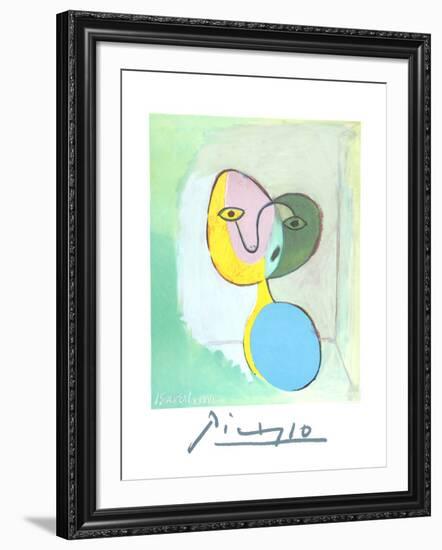 Figure (Portrait of Marie Therese Walter)-Pablo Picasso-Framed Collectable Print