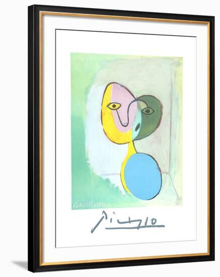 Figure (Portrait of Marie Therese Walter)-Pablo Picasso-Framed Collectable Print