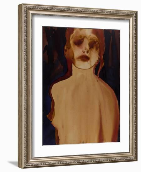 Figure (Sepia)-Graham Dean-Framed Giclee Print