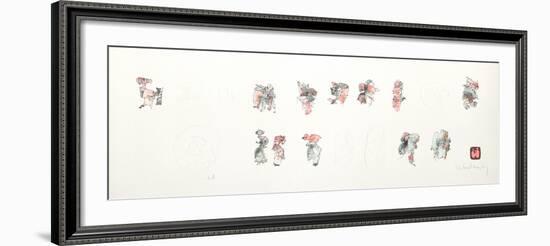 Figure Studies II-Lebadang-Framed Collectable Print