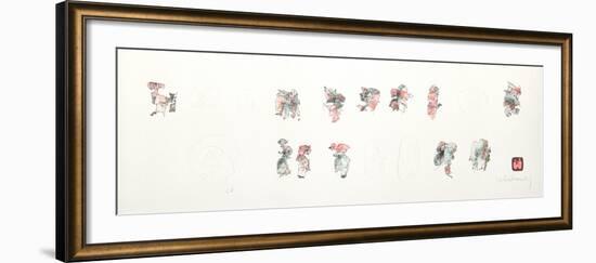 Figure Studies II-Lebadang-Framed Collectable Print