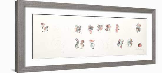 Figure Studies II-Lebadang-Framed Collectable Print