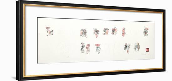 Figure Studies II-Lebadang-Framed Collectable Print