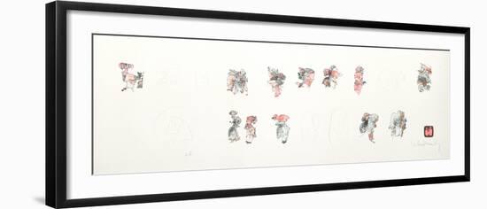 Figure Studies II-Lebadang-Framed Collectable Print