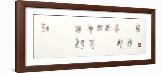 Figure Studies II-Lebadang-Framed Collectable Print