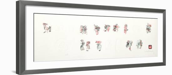 Figure Studies II-Lebadang-Framed Collectable Print