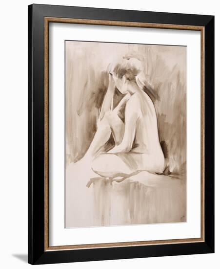 Figure Study II-Sydney Edmunds-Framed Giclee Print