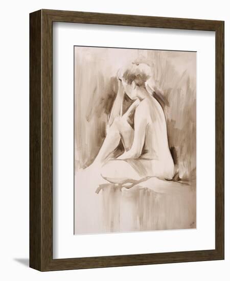 Figure Study II-Sydney Edmunds-Framed Giclee Print