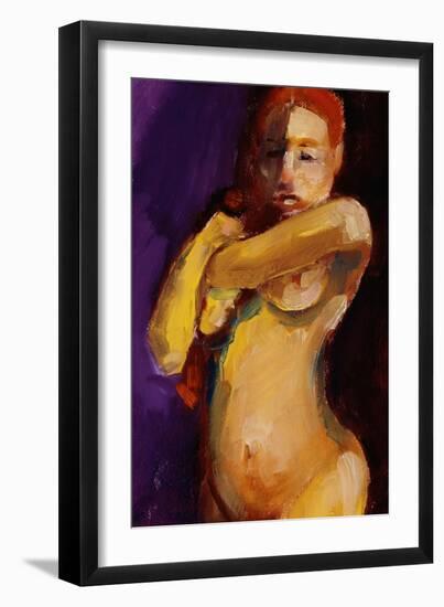 Figure Study-Lou Wall-Framed Giclee Print