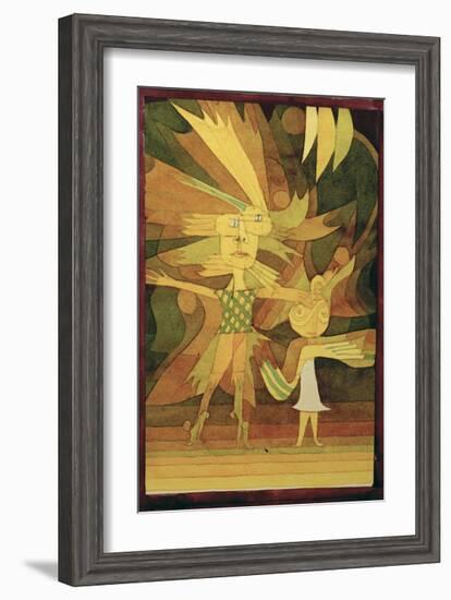 Figures from a Ballet-Paul Klee-Framed Giclee Print