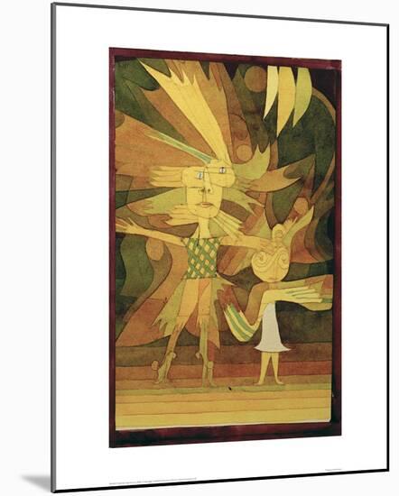 Figures from a Ballet-Paul Klee-Mounted Giclee Print