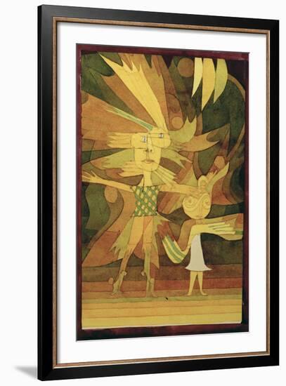 Figures from a Ballet-Paul Klee-Framed Giclee Print