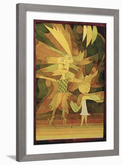 Figures from a Ballet-Paul Klee-Framed Giclee Print