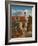 Figures in a Courtyard behind a House, c. 1663-5-Pieter de Hooch-Framed Giclee Print